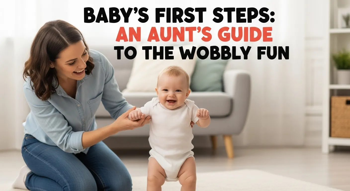 Babys First Steps An Aunts Guide to the Wobbly Fun
